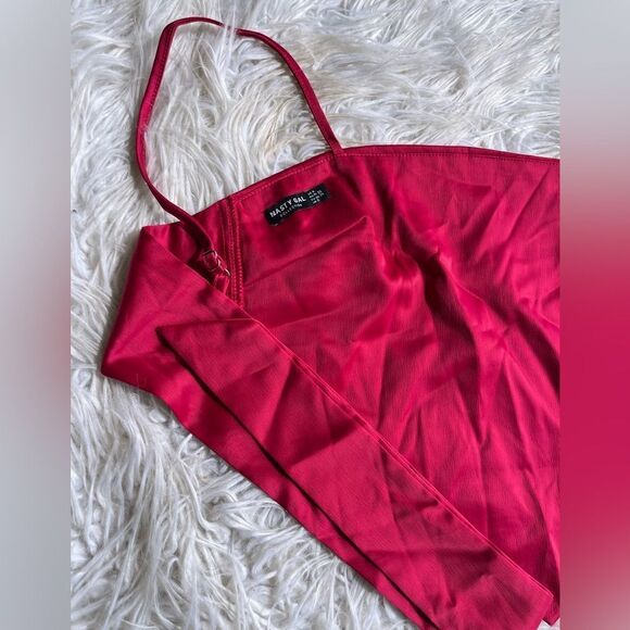 NASTY GAL💫red shirt💫sz4 - Picture 3 of 5